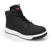 Slipbuster Eon Safety Hi Top BootNubuck Black - UK 4 EU 37