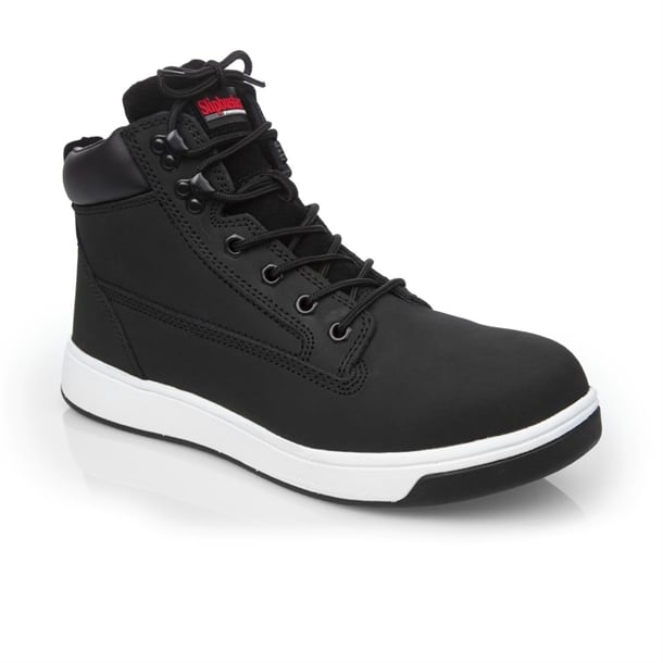 Slipbuster Eon Safety Hi Top BootNubuck Black - UK 10.5 EU 45