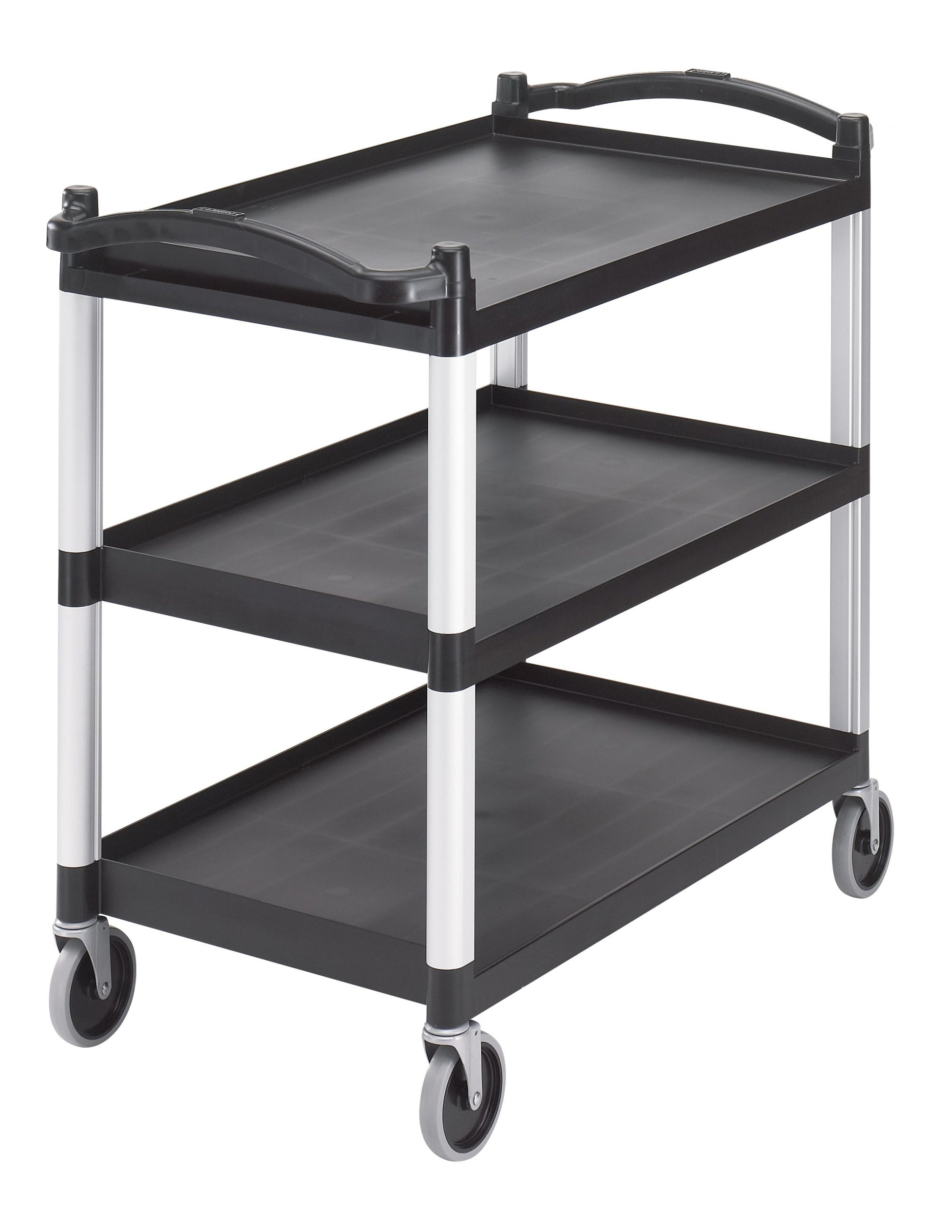 CAMBRO Large 3 Tier Open KDCart - Black BC340KD110 - Hospitality Connect