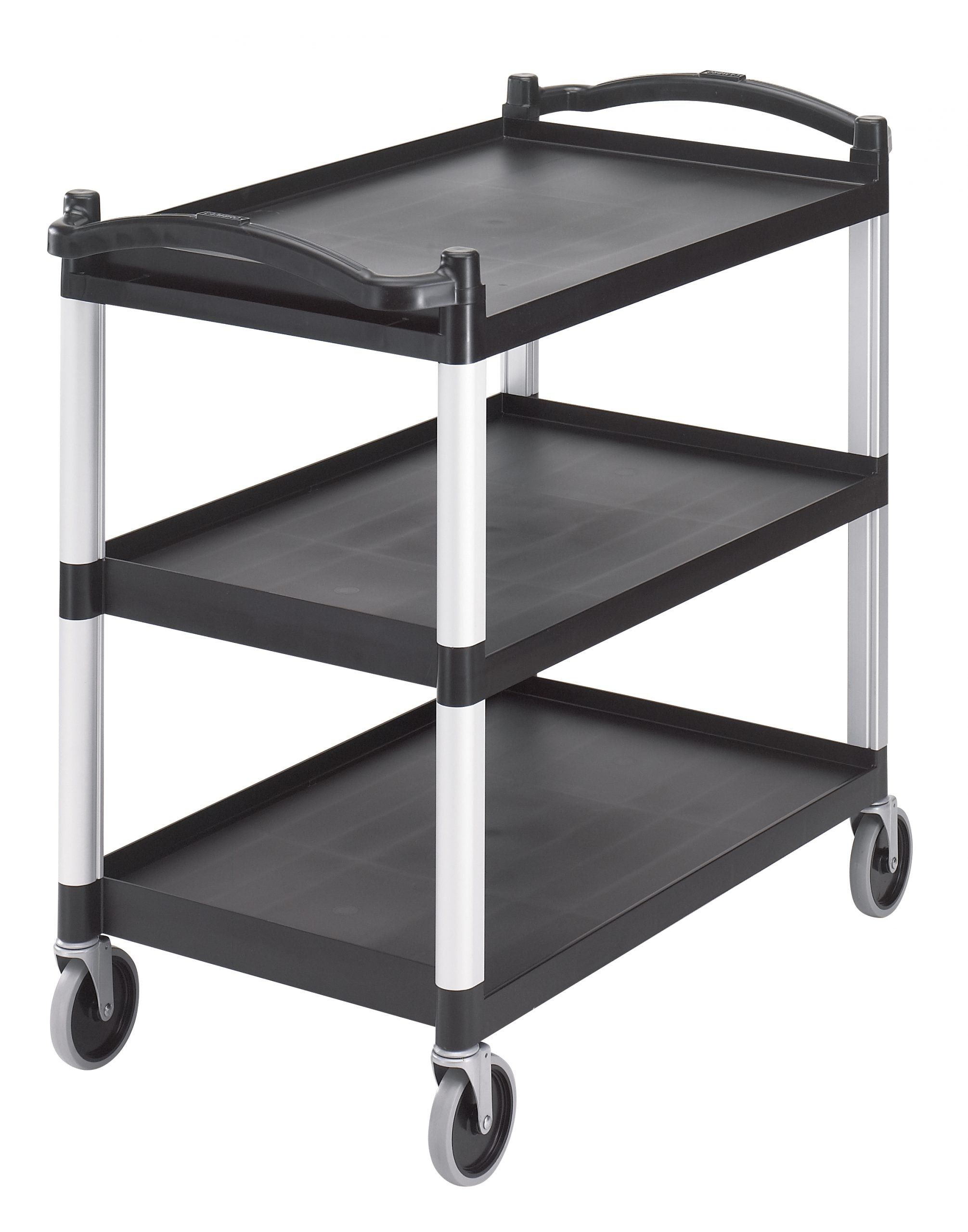 CAMBRO Large 3 Tier Open KDCart - Black BC340KD110 - Hospitality Connect