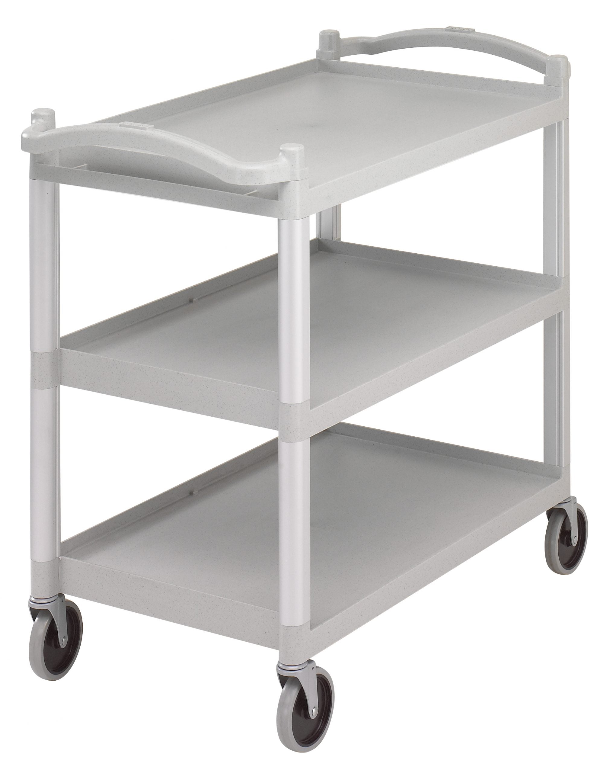 CAMBRO 3 Tier Large Open Cart Spkld Grey BC340KD480 - Hospitality Connect