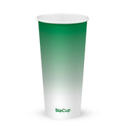 BIOPAK  600ml / 20oz (90mm) Green Cold Paper BioCup 1000 Units - Hospitality Connect