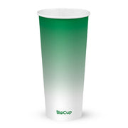 BIOPAK  700ml / 24oz (90mm) Green Cold Paper BioCup 500 Units - Hospitality Connect