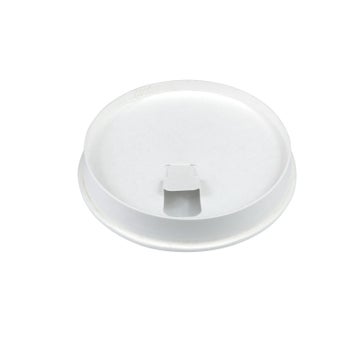 BIOPAK 90mm Large Paper Flat BioCup Lid 1000 Units - Hospitality Connect
