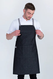 Aussie Chef Bella Charcoal Grey - Ash Straps Apron