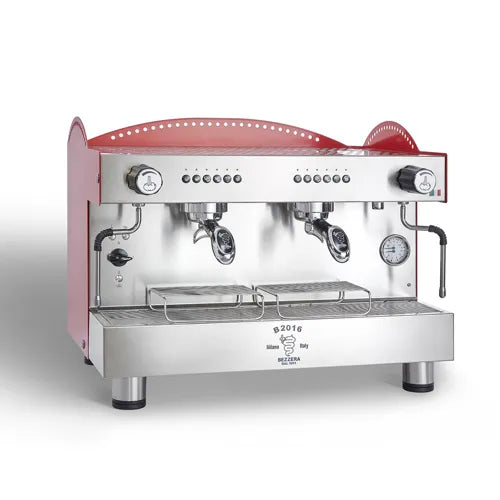 Bezzera 3L Red 2-Group Professional Espresso Machine BZB2016R2DE. - Hospitality Connect
