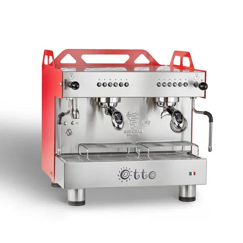 Bezzera OTTO Red Compact 2 Group Espresso Machine BZOTTOCDE2IR1. - Hospitality Connect