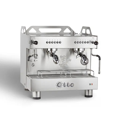Bezzera OTTO Black Compact 2 Group Espresso Machine BZOTTOCDE2IB1. - Hospitality Connect