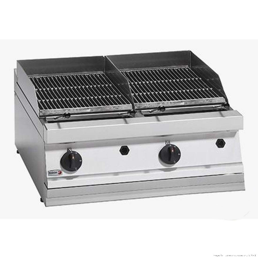 Fagor 700 Series Gas Charcoal 2 Grid Grill BG7-10