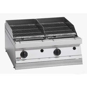 Fagor 700 series - Gas charcoal 2 grid grill BG7-10. - Hospitality Connect