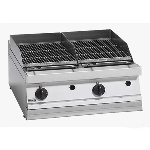Fagor 700 series - Gas charcoal 2 grid grill BG7-10. - Hospitality Connect