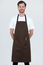 Aussie Chef Chef Bib Brown