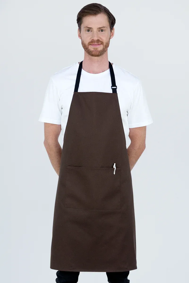 Aussie Chef Chef Bib Brown