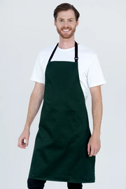 Aussie Chef Chef Bib Dark Green