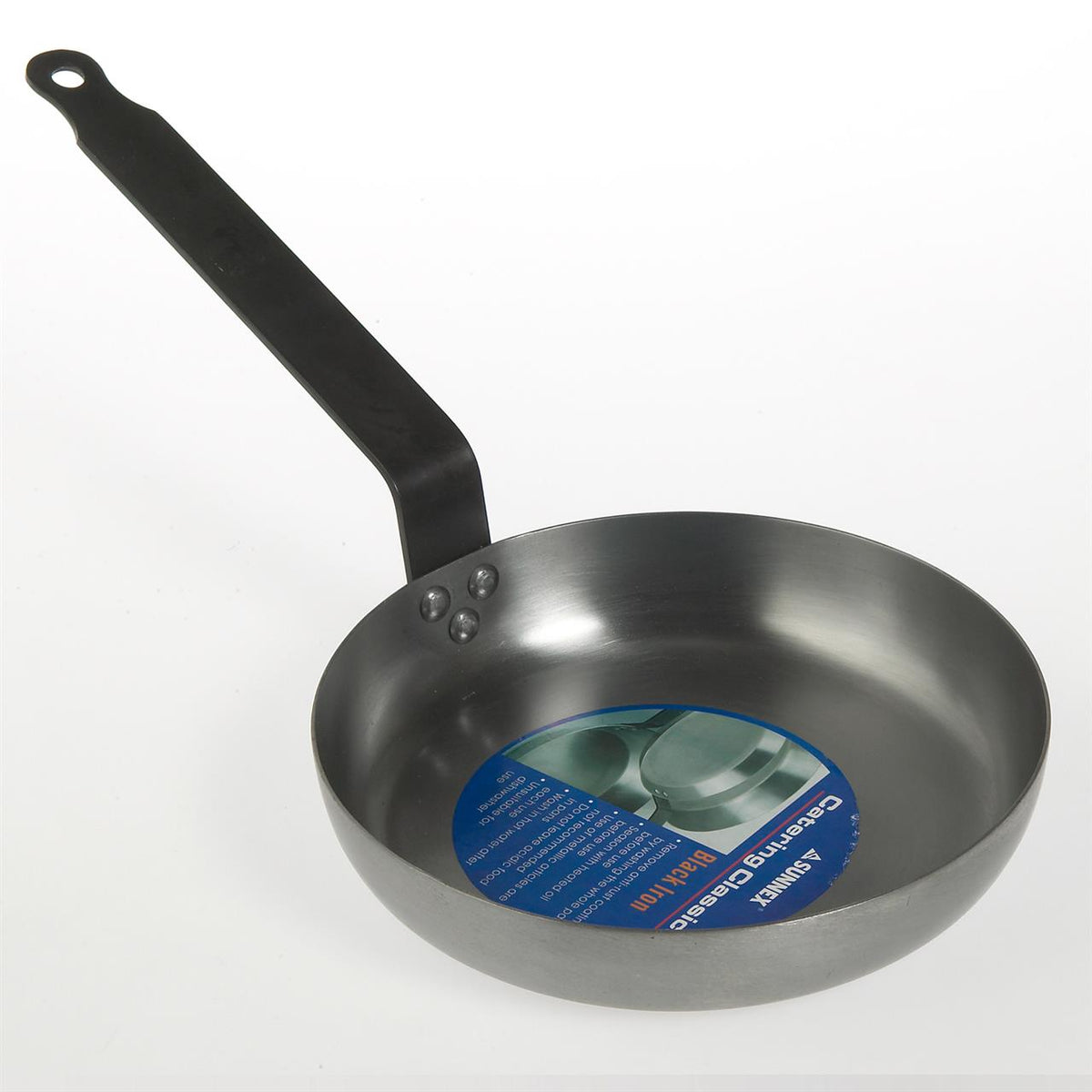 SUNNEX OMELETE PAN 250mm BLACK IRON