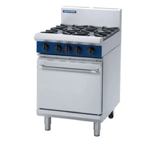Blue Seal Evolution 600mm Gas Range Static Oven g504b. - Hospitality Connect