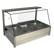 Bonvue Heated Bain Marie Angled Countertop BM11TD. - Hospitality Connect