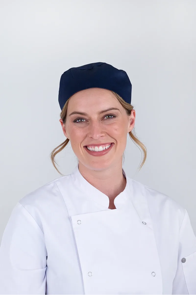 Aussie Chef Box Hat Navy
