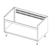 Brenner SS Cabinet for Brenner Forge 800 Series 1200 mm Wide Machine - BREG8-1200E