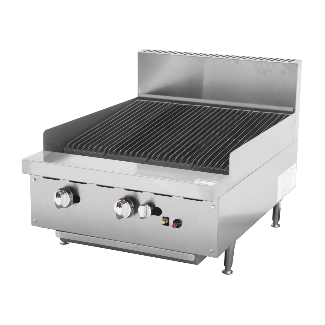 Brenner Forge 800 Series NG Gas Char Grill Top - BREG8C-600N