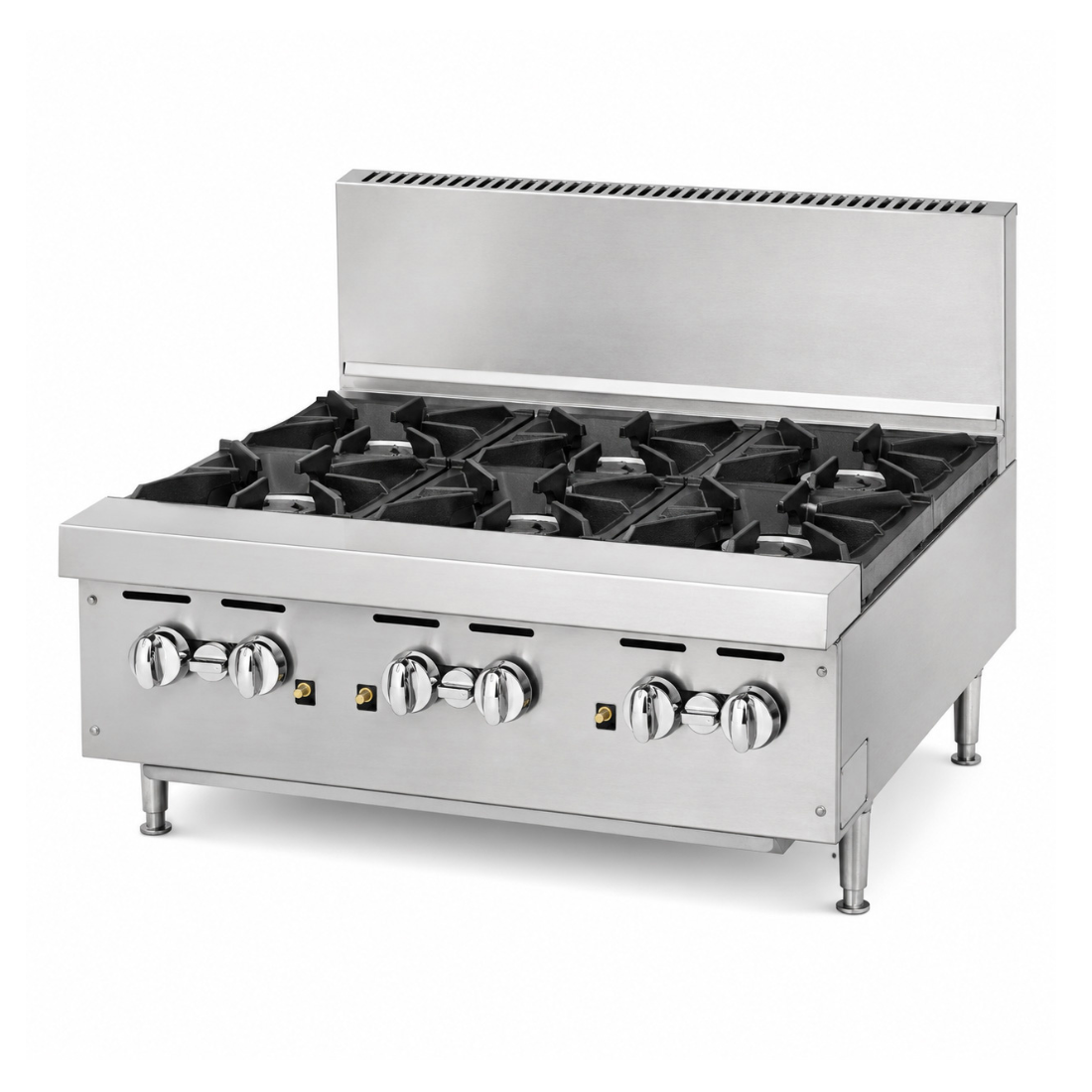 Brenner Forge 800 Series NG Gas Bench Top (6 Burner) - BREG8R-900N