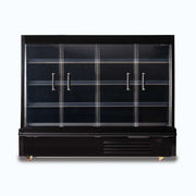Bromic Semi Vertical Display Fridge - 1875mm - 4 Doors - Hinged SVM1875HD-NR - Hospitality Connect