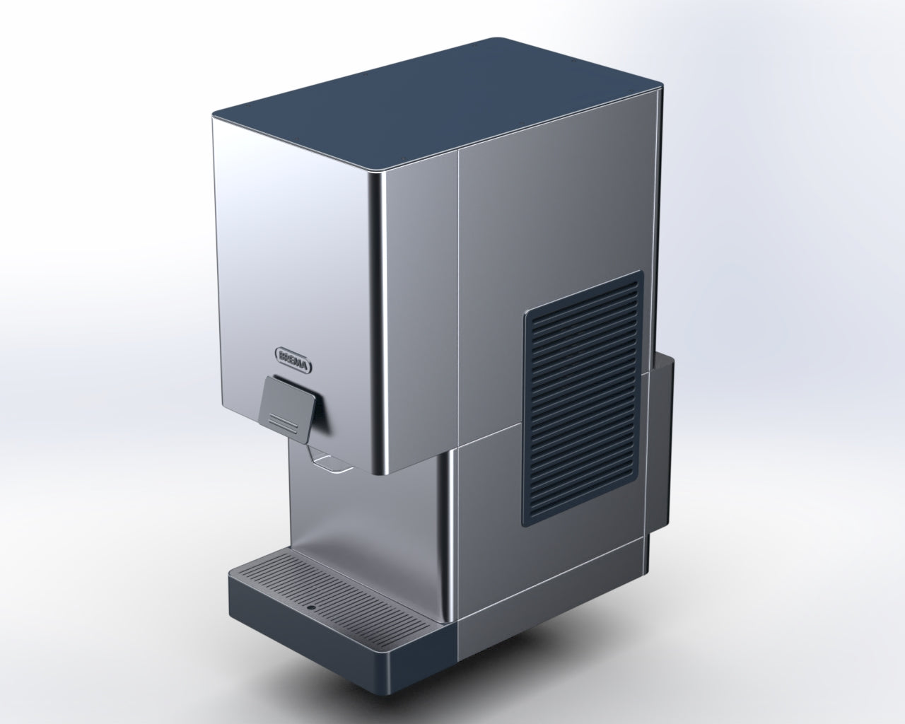 Brema Pebble Ice Dispenser 90Kg Production 5kg Storage. R290 Refrigerant - Hospitality Connect