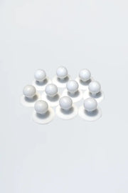Aussie Chef Stud Buttons White