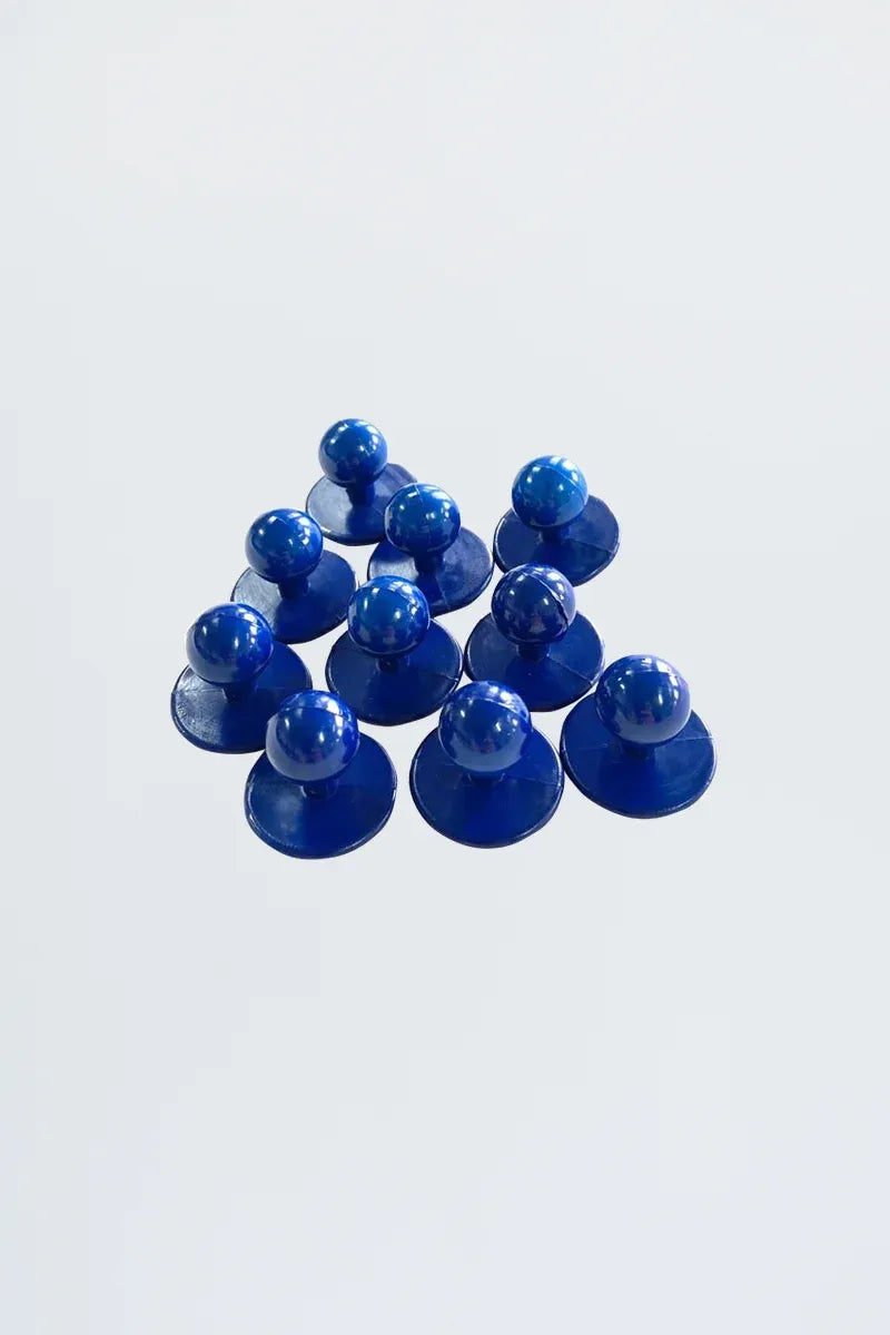 Aussie Chef Stud Buttons Blue