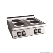 Fagor Fagor 700 Kore Series Bench Top 4 Electric Cooktop C-E740