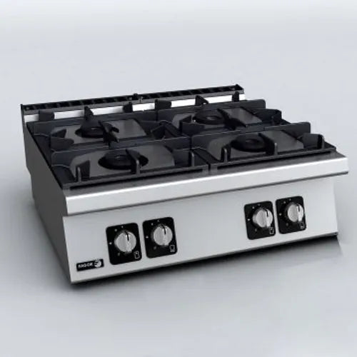 Fagor Kore 700 Series Bench Top 4 Gas Burners - C-G740H. - Hospitality Connect