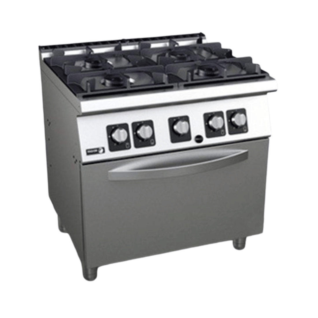 Fagor Kore 700 4 Burner Gas Range with Gas Oven - C-G741H - Hospitality Connect