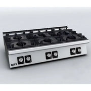 Fagor Kore 700 Series Bench Top 6 Gas Burners - C-G760H. - Hospitality Connect