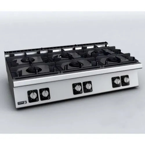 Fagor Kore 700 Series Bench Top 6 Gas Burners - C-G760H. - Hospitality Connect