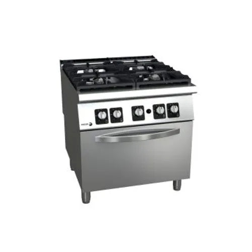 Fagor Kore 900 Series Gas 4 Burner with Gas Oven - C-G941H. - Hospitality Connect