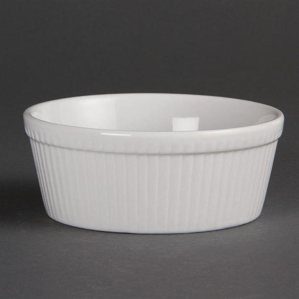 Olympia Whiteware Round Pie Dish - 53Hx134Wx134mmD (Box 6) - Hospitality Connect