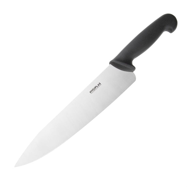 Hygiplas Cooks Knife Black - 254mm - Hospitality Connect