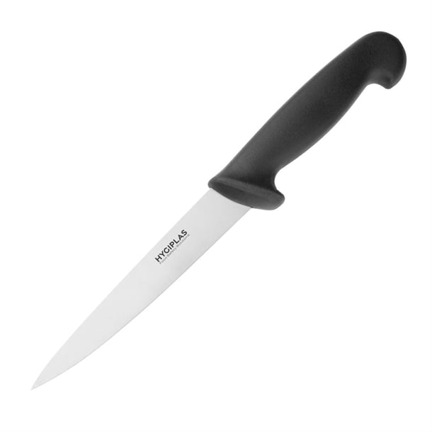 Hygiplas Fillet Knife Black - 6" - Hospitality Connect