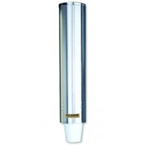 San Jamar WALL MOUNT PULL TYPE FOAM CUP DISPENSERS S/Steel C4400PF. - Hospitality Connect