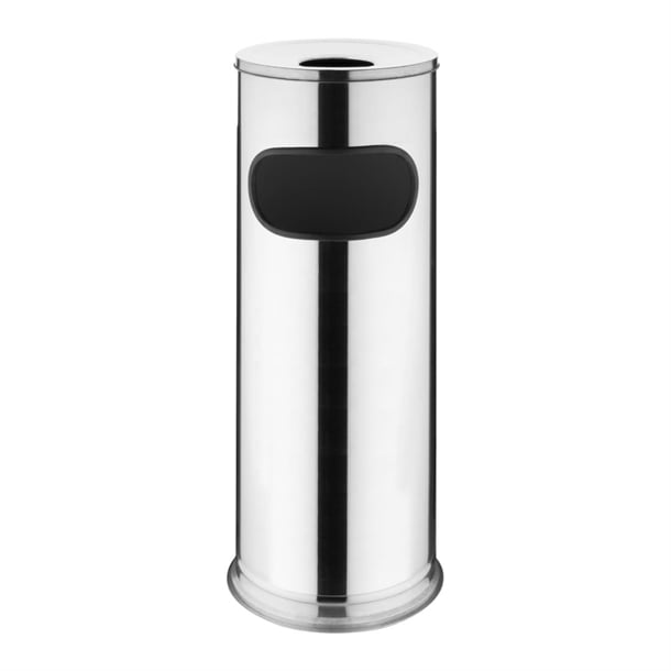Bolero Lobby Bin St/St - 35Ltr 30x62cm C576