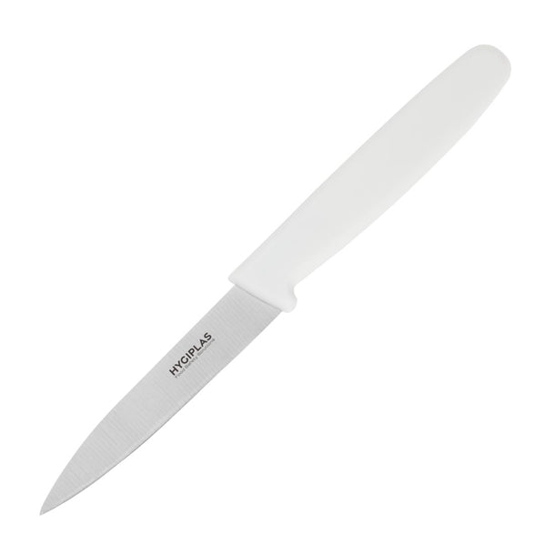 Hygiplas Paring Knife White - 3" - Hospitality Connect
