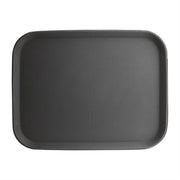 Olympia Kristallon Rectangular Tray Black Anti-Slip Plastic 356x458mm - Hospitality Connect