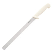 Hygiplas Slicer Serrated White - 12" - Hospitality Connect