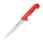 Hygiplas Fillet Knife Red - 6" - Hospitality Connect