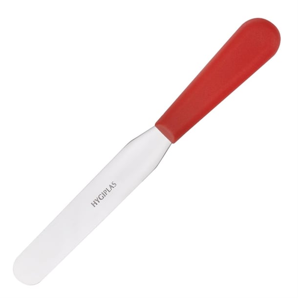Hygiplas Palette Knife Red - 8" - Hospitality Connect