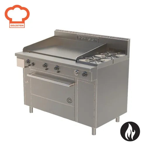 Goldstein 800 SERIES 28” (700 mm) OVEN RANGES Fan Force Gas Oven PF36G228FF - Hospitality Connect