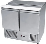 Atosa 2 DOORS SLIDING LID SALADETTE FRIDGE SIZE 900 MM ESL3800 - Hospitality Connect