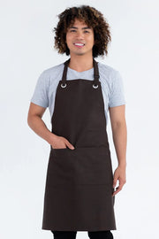 Aussie Chef Cantine Chocolate Brown Apron
