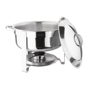 Olympia Vienna Chafing Set Round St/St - 7.5Ltr - Hospitality Connect