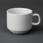 Olympia Whiteware Teacup Stackable - 7oz (Box 12) - Hospitality Connect